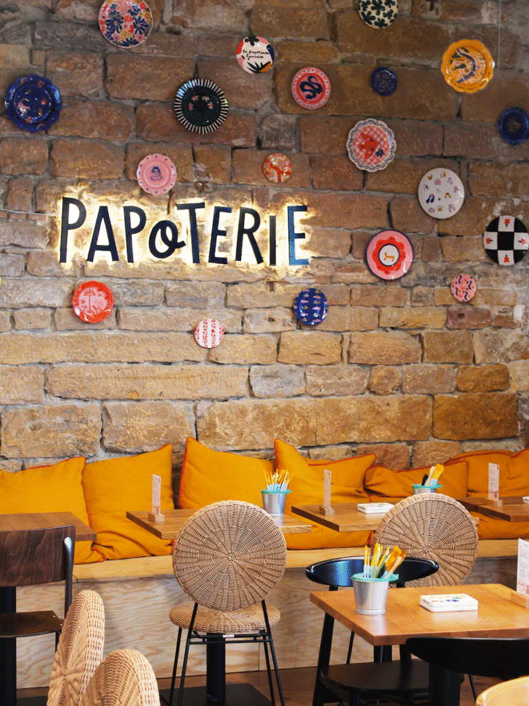 café céramique La Papoterie Lyon