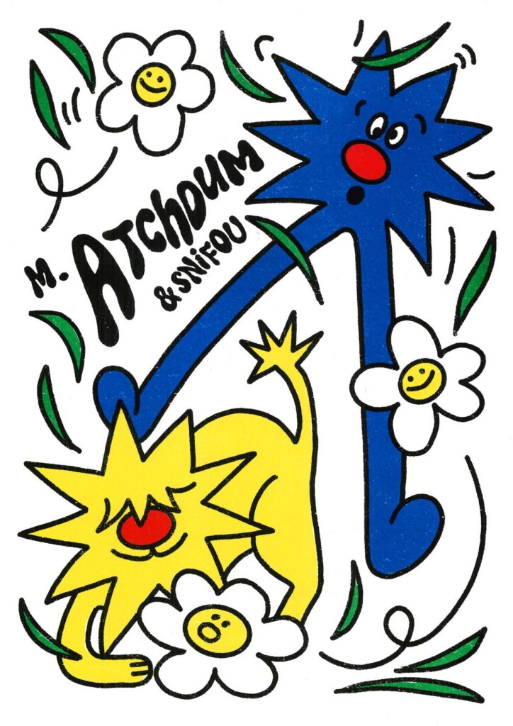Affiche M. Atchoum & Snifou Kiblind