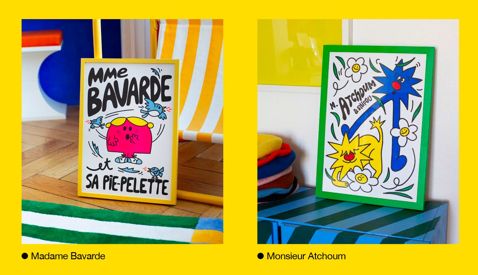 Affiches Monsieur Madame Kiblind