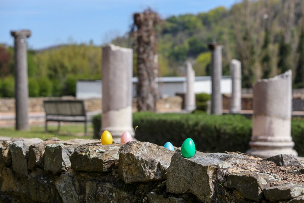 Chasse aux oeufs Pâques Saint-Romain-en-Gal