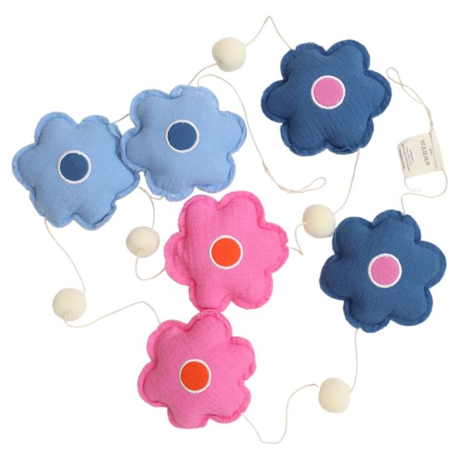 Guirlande fleurs en tissu Le Petit Souk