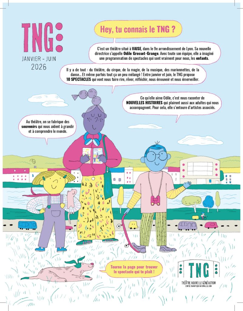 TNG, programmation de janvier à juin 2026