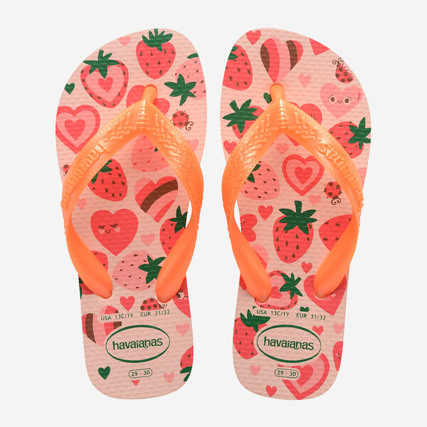 Tongs enfants imprimées fraises Havaianas