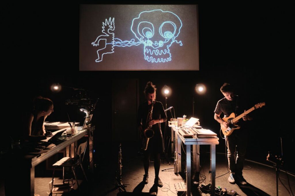 Concert dessiné Minuit, théâtre Le Ciel
