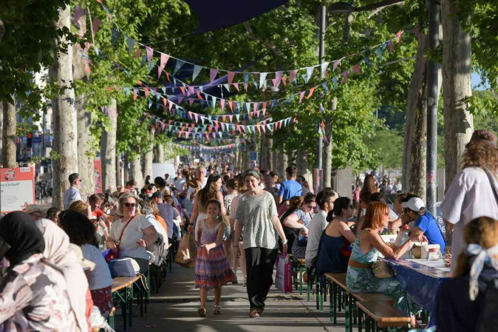 Pique-nique du festival Entre Rhône et Saône