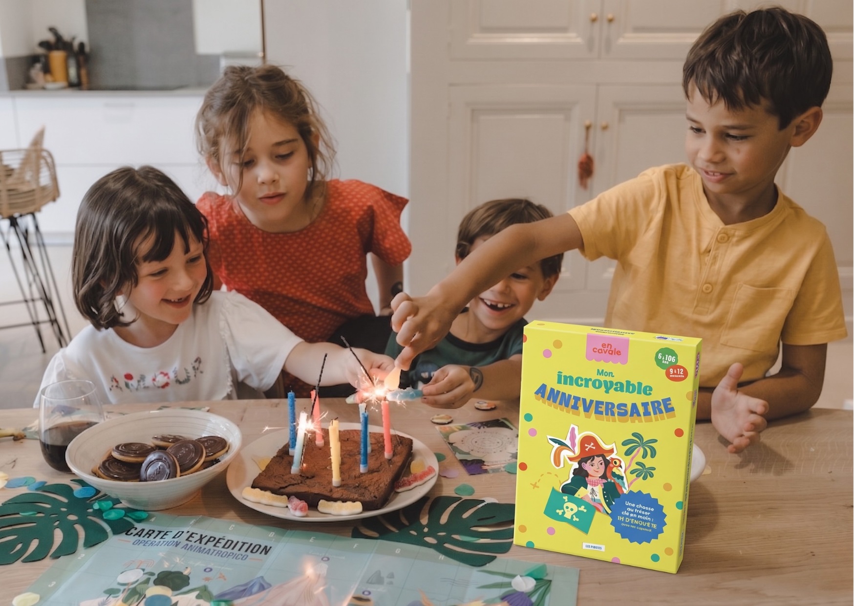 Kit Mon incroyable anniversaire En Cavale