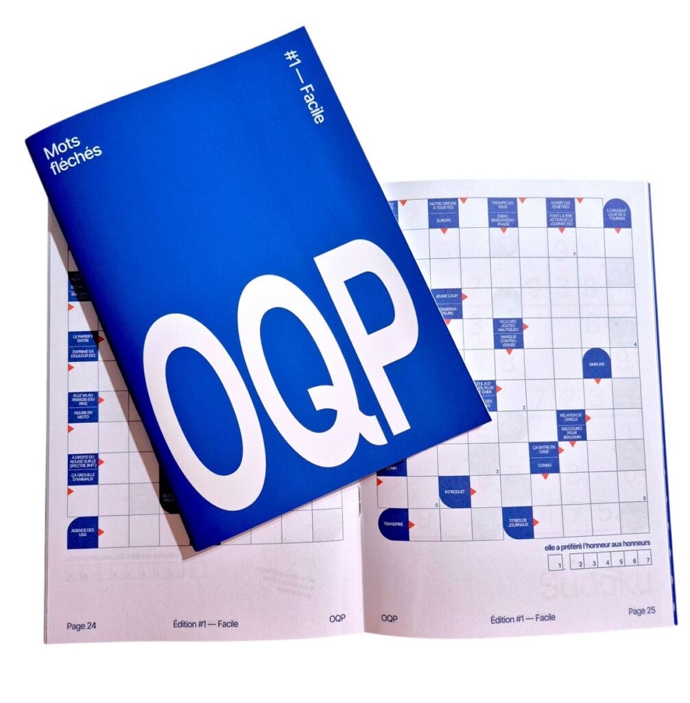 Mots fléchés OQP