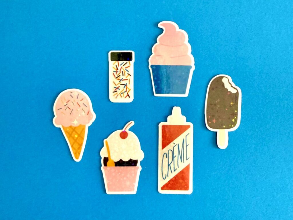 Stickers glaces Pikalem